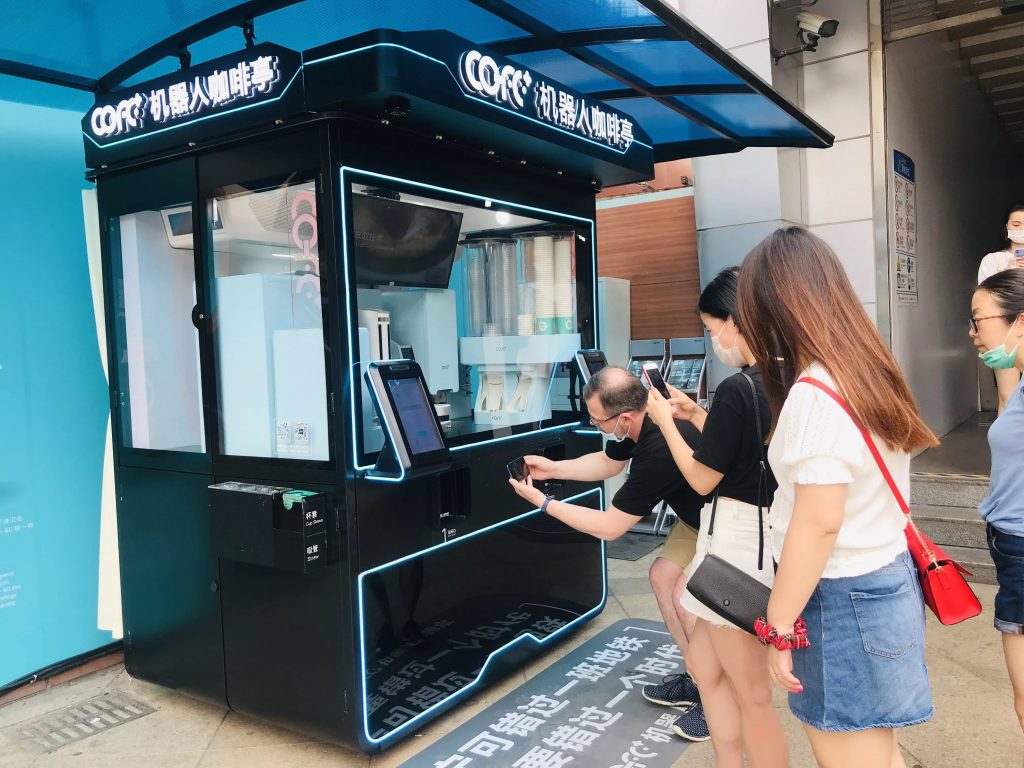 robot coffee machine
